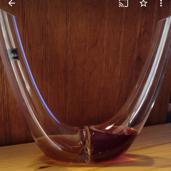 Rogaska Crystal Duo Wine Decanter Made in Slovenia - Picture 1 of 4